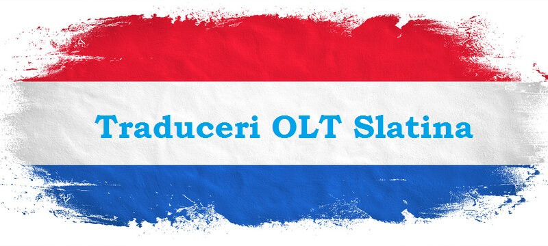 traduceri rapide olt - slatina online ahr 8