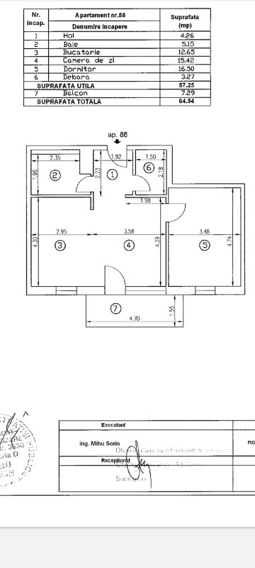 vand apartament 2 camere in cartierul german chitila 9