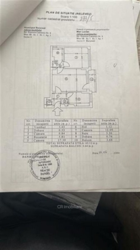 apartament 2 camere semidecomandat, 50 mp, unirii, dimitrie cantemir, 112. 000euro 11