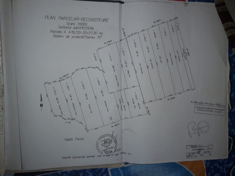 de vanzare teren agricol in judetul constanta, zona pestera( 14 hectare) 2