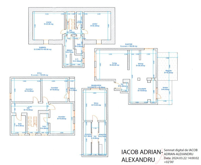 proprietar vand vila la cheie 351mp construiti , 7 camere, turnisor intrare 362. 000 euro 10