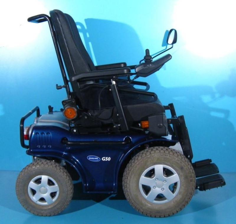 carucior electric invacare g50 - 6 km h 6