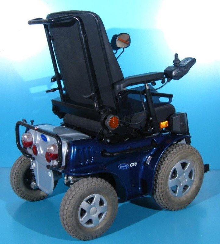 carucior electric invacare g50 - 6 km h 7