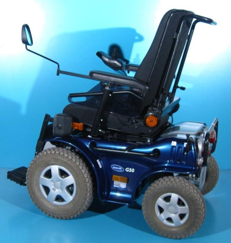 carucior electric invacare g50 - 6 km h 9