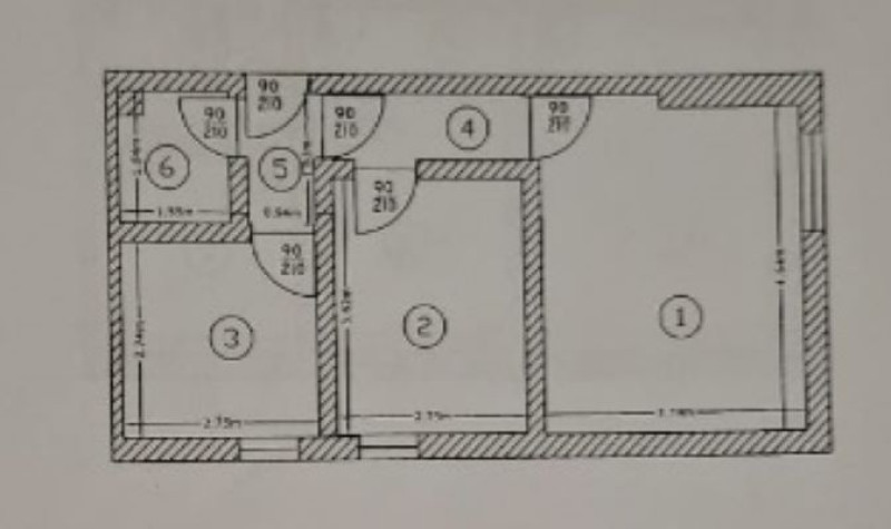 apartament 2 camere decomandat, 51mp, mobilat si utilat, militari residence, 46. 800euro 9