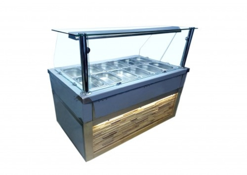 vitrina calda / vitrina rece / autoservire linie / vitrine bain marie 3