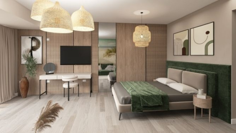 apartament, 37mp, mobilat complet, vedere la mare, mamaia nord, 126. 000euro 1