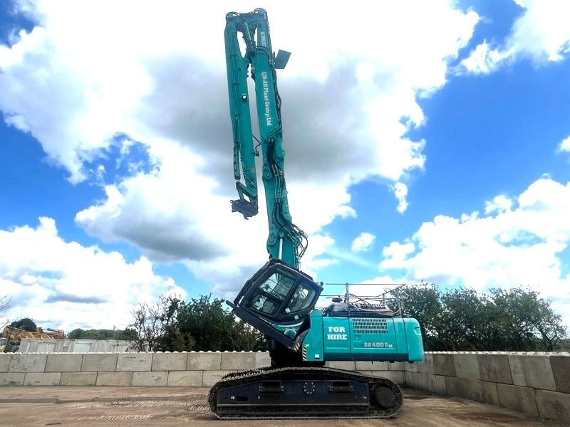 de vanzare: excavator de demolare kobelco sk400dlc- 10 26m 1