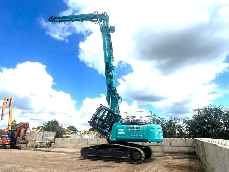 de vanzare: excavator de demolare kobelco sk400dlc- 10 26m 3