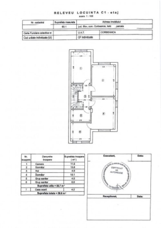 casa 120mp, p+ e, 4 camere, constructie 2024, teren 300mp, zona corbeanca, 173. 000euro 11