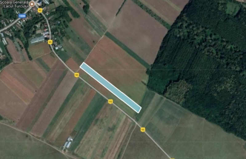 Teren de vanzare in Balta Doamnei, deschidere 15ml, 6569mp, 78. 828euro