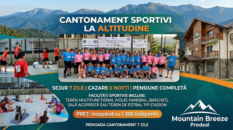 Cantonamente Sportive 2026 - Predeal 