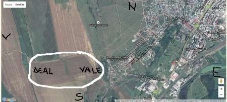 Vand 2,25 ha teren arabil in spatele liceului Mihai Eminescu Barlad