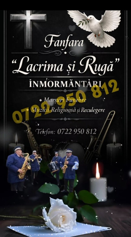 Fanfara inmormantare " Lacrima si ruga"