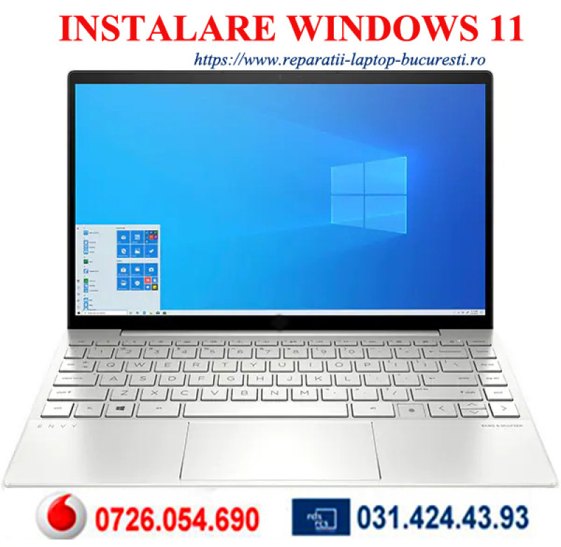 Reparatii laptop Bucuresti Instalare windows 11 la domiciliu Service PC