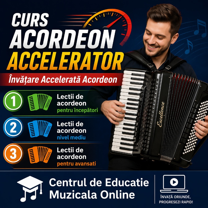 Lectii Cursuri Acordeon in format text, audio si video
