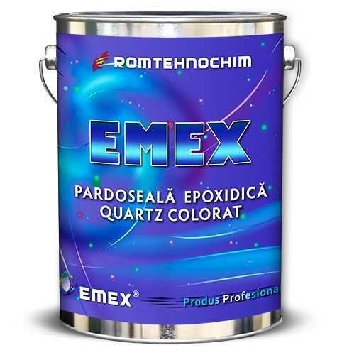 Pardoseala Epoxidica Decorativa cu Cuartz Colorat EMEX QUARTZ