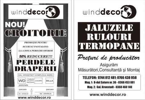 jaluzele, rolete, termopane