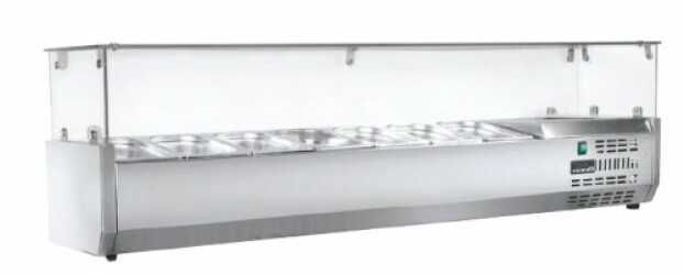 Vitrina rece pentru ingrediente, 5 GN 1/ 4