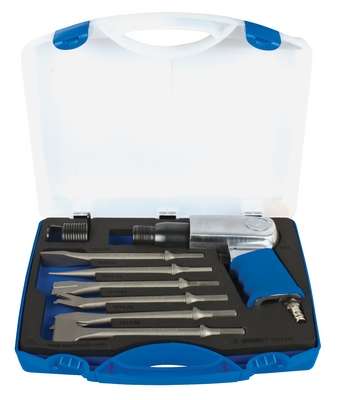  Pistol Pneumatic percutor cu set de dalti - 1514PB