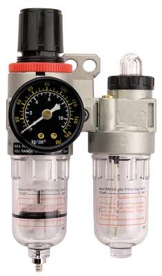 Filtru regulator si ungator pneumatic 1/4" - 1500