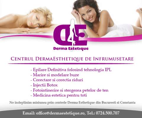 Epilare definitiva DermaEstetique