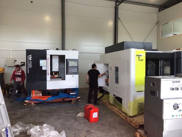 freza cnc werner vm702 noua 4