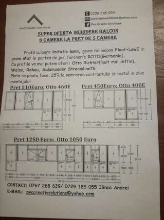 tamplarie pvc cu geam termopan 8