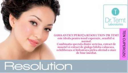 crema anticuperozica cu colagen laptisor de matca si vitamina c resolution dr. temt 4