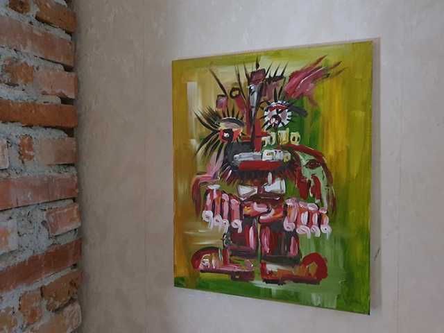 Tablou in culori acrilice BUSINESSMAN