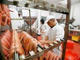 Fabrica de mezeluri in Germania