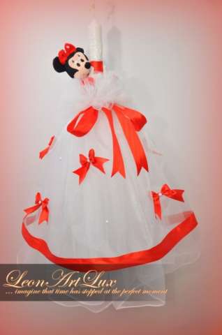 Lumanari de botez cu personaje Disney , lumanari de botez ieftine 