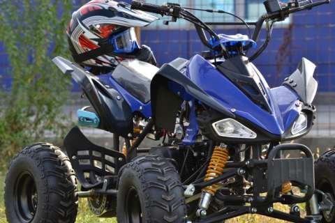 atv raptor accuar 125 cc nou casca cadou 2