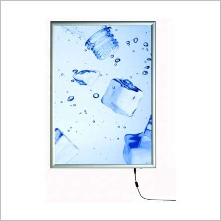 Caseta luminoasa dubla fata