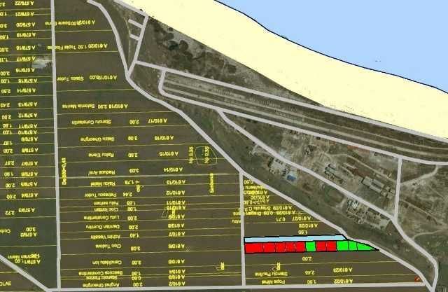 teren corbu intravilan, parcela: primele loturi la faleza 1
