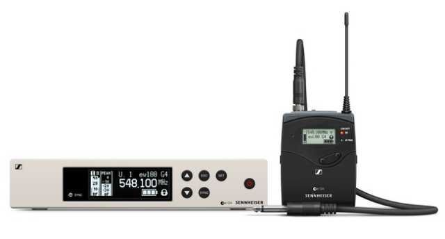 Set pt instrumente muzicale Sennheiser EW 100 G4
