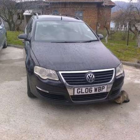 Dezmembrez Volkswagen Passat, negru, 2006