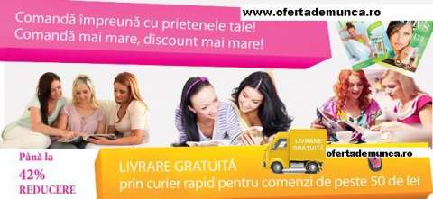 Oferta lucru part time