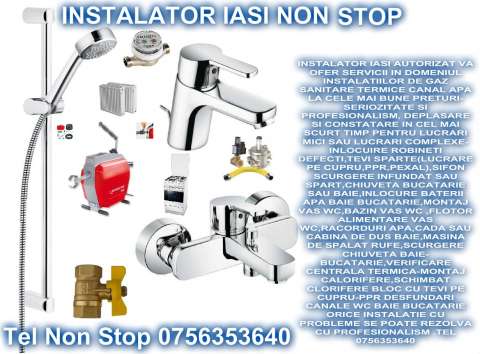 instalator sanitar iasi 0756353640