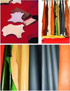 Stoc de piele naturala