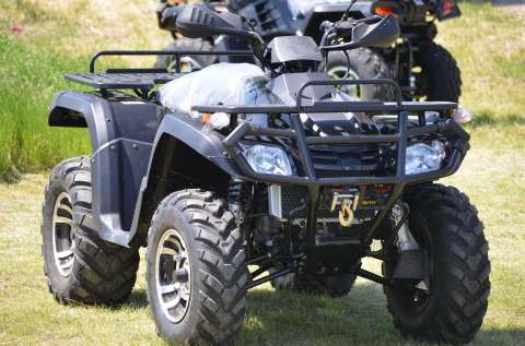 atv hunter sxl / 4x4 / winch / 4x suspensie 3