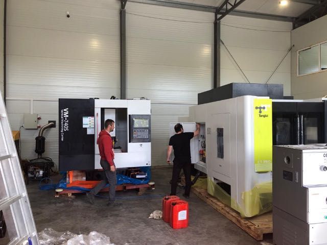 freza cnc werner vm702 noua 3