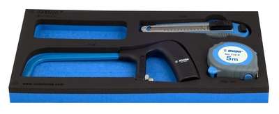 Set de cutter, bomfaier si ruleta in suport de plastic - 964/24SOS 