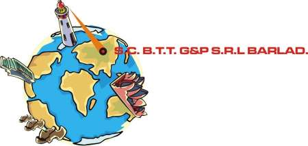 Logo BIROUL DE TURISM SI TRANZACTII BTT G&P BARLAD